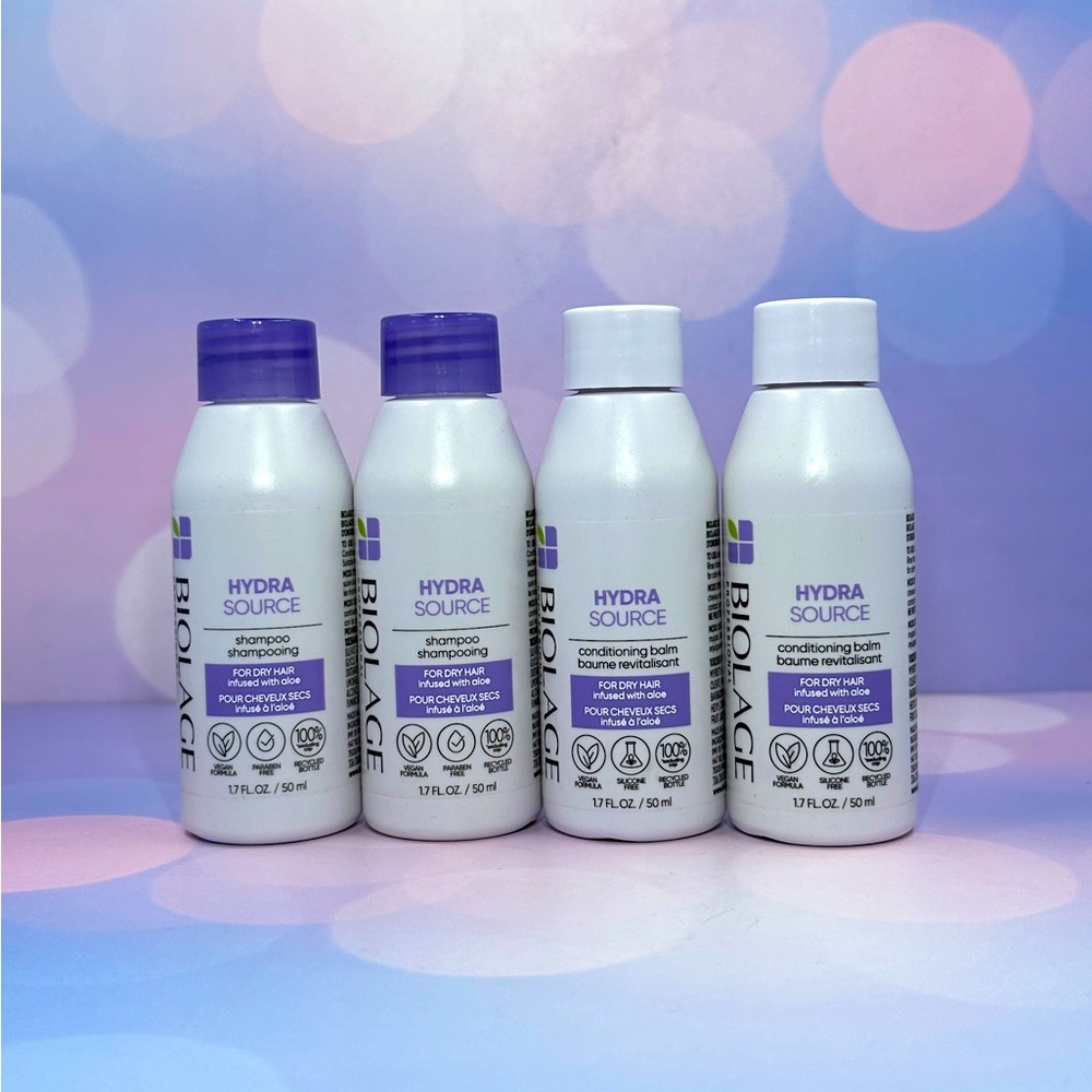 Biolage Travel Size Hydra Source Shampoo & Conditioning Balm Pack